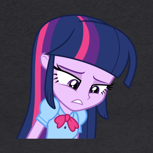 Sad EQG Twilight Sparkle by CloudyGlow